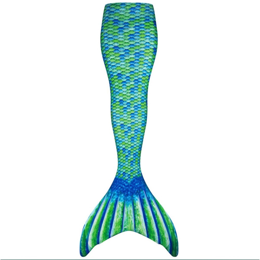 Girls fin fun mermaid tail w/ top